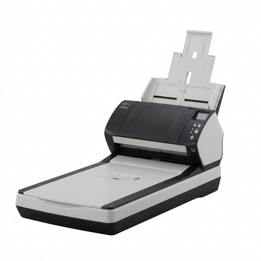 Fujitsu fi-7260 Professional Desktop Color Duplex Document Scanner with Auto Document Feeder (ADF) and Flatbed