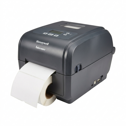 Honeywell Intermec PC43d Desktop Direct Thermal Barcode Label Printer – 4-Inch, 203 dpi, 8 IPS Print Speed, USB & USB Host Interfaces, Real-Time Clock, Compact Industrial Design PC43DA00100201