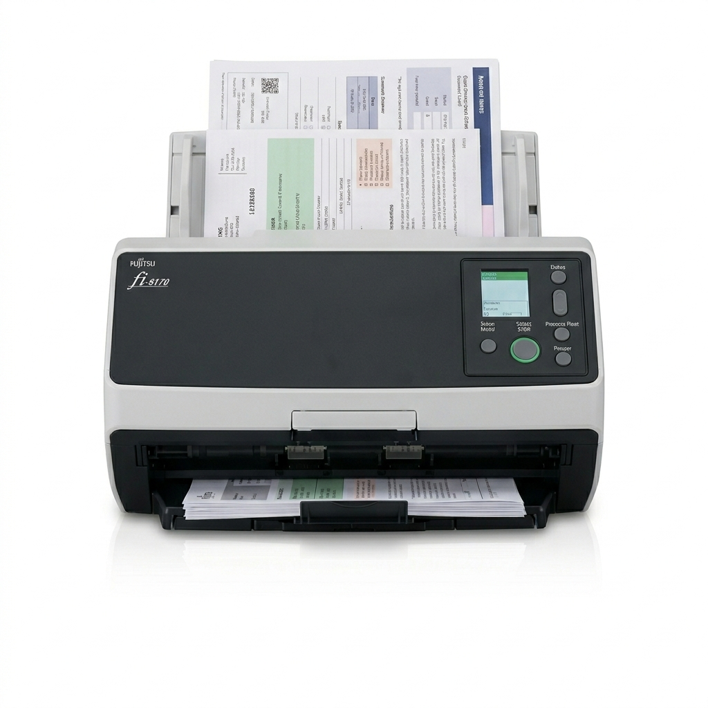 FUJITSU Image Scanner fi-7600, Heavy-Duty, Flexible Product Scanner for Professional Use