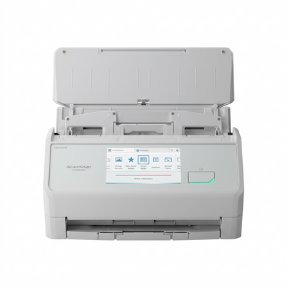 ScanSnap iX2500 Premium Wireless or USB High-Speed Cloud Enabled Document, Photo & Receipt Scanner with Large 5" Touchscreen for Mac or PC, Includes 4-Year Protection Plan
