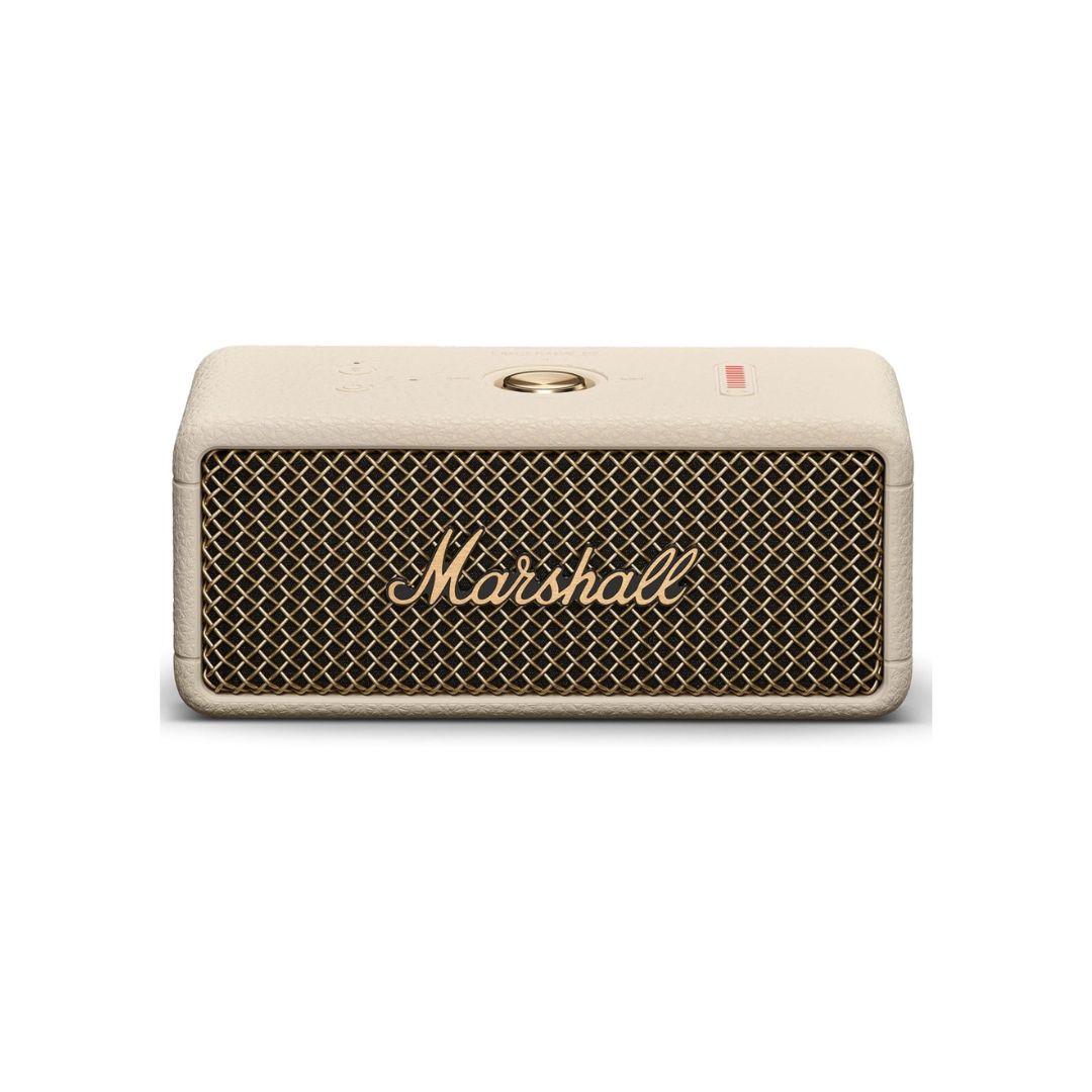 Marshall Emberton III Portable Bluetooth Speaker - Rugged Waterproof/Dust-Proof Design | Loud Stereo Sound, Deep Bass | Compact and Wireless for Travel and Outdoors - Cream