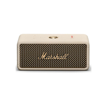 Marshall Emberton III Portable Bluetooth Speaker - Rugged Waterproof/Dust-Proof Design | Loud Stereo Sound, Deep Bass | Compact and Wireless for Travel and Outdoors - Cream