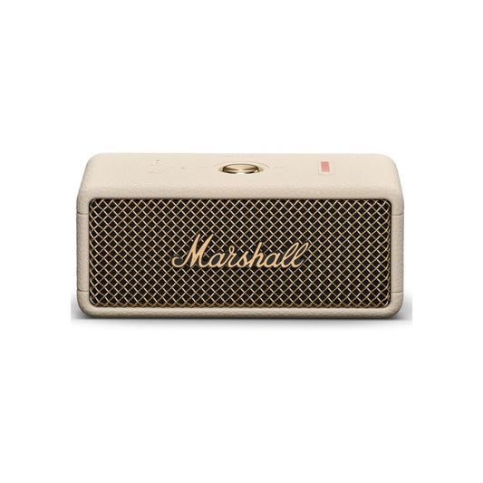 Marshall Emberton III Portable Bluetooth Speaker - Rugged Waterproof/Dust-Proof Design | Loud Stereo Sound, Deep Bass | Compact and Wireless for Travel and Outdoors - Cream