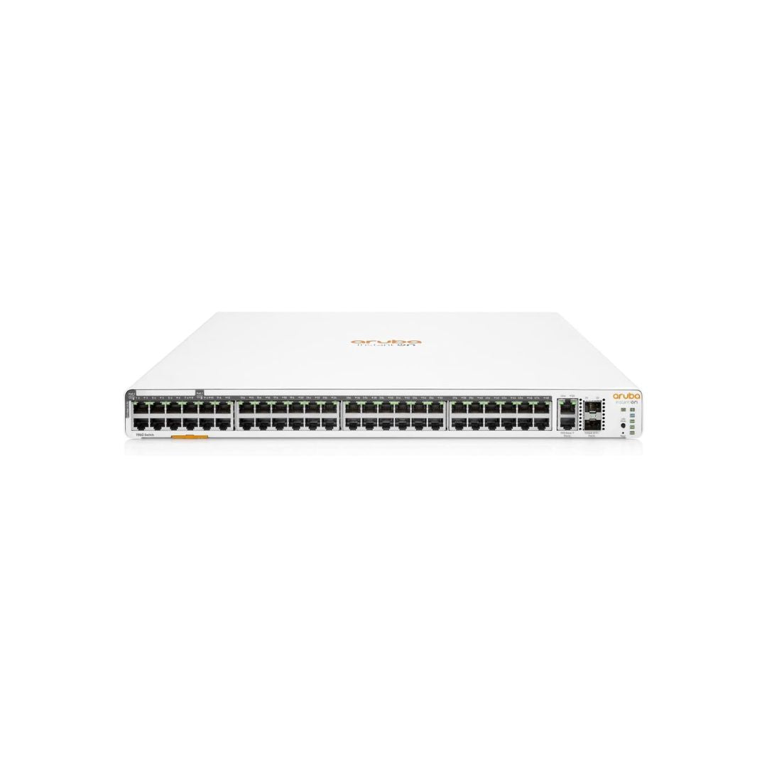 Aruba JL809A Instant On 1960 48G 40p Class4 8p PoE 2XGT 2SFP+ 600W Switch (Renewed)