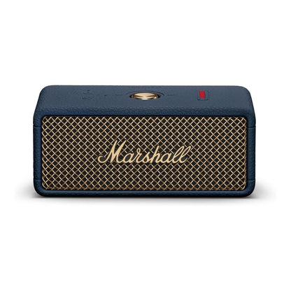 Marshall Emberton III Portable Bluetooth Speaker - Rugged Waterproof/Dust-Proof Design | Loud Stereo Sound, Deep Bass | Compact and Wireless for Travel and Outdoors - Midnight Blue