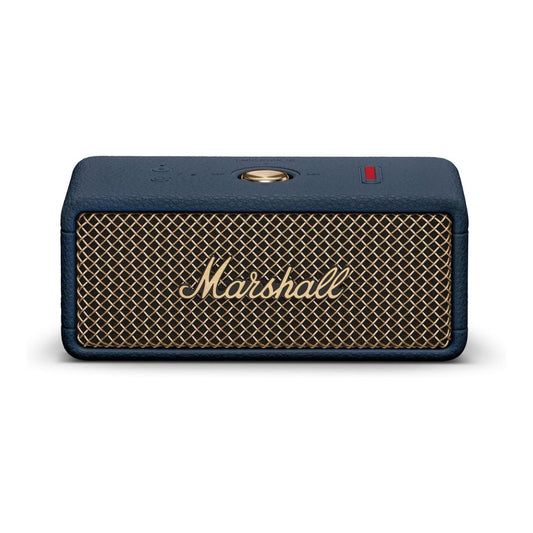 Marshall Emberton III Portable Bluetooth Speaker - Rugged Waterproof/Dust-Proof Design | Loud Stereo Sound, Deep Bass | Compact and Wireless for Travel and Outdoors - Midnight Blue