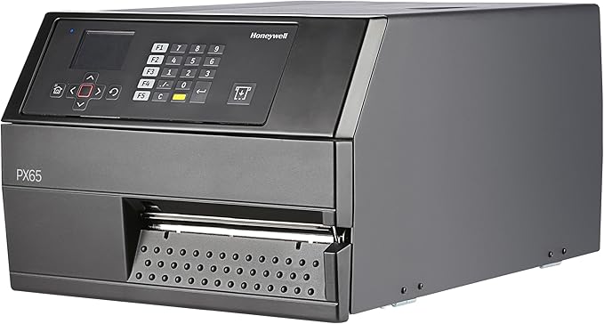 Honeywell PX65A Industrial Label Printer 300 DPI, Ethernet Thermal Transfer Barcode Printer 4" Industrial Printing for Manufacturing, Logistics, Warehouse, Shipping, PX65A00000000300