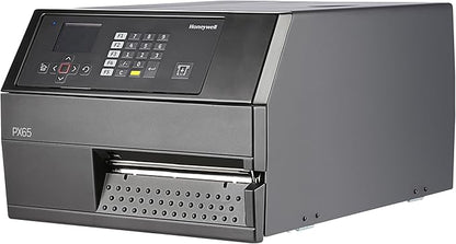 Honeywell PX65A Industrial Label Printer 300 DPI, Ethernet Thermal Transfer Barcode Printer 4" Industrial Printing for Manufacturing, Logistics, Warehouse, Shipping, PX65A00000000300
