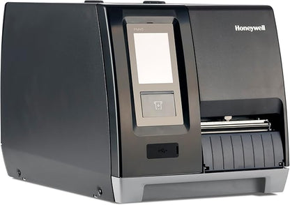 Honeywell PM45A Industrial Thermal Transfer Label Printer, 203 DPI, Full Touch Display, Ethernet, US Power Cord, Model PM45A10000000201, Includes Print Plus Service SVCPM45-WPR2