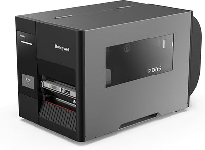 Honeywell PD45C Industrial Thermal Transfer & Direct Thermal Label Printer, 4-inch Shipping & Barcode Printer, 203 DPI USB/Serial/Ethernet Model with Color LCD Keypad, PD4500C0010000200