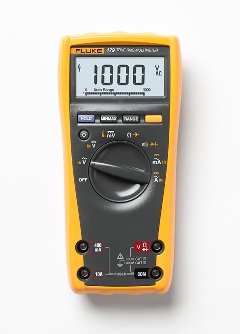 Fluke 179 Multimeter and 323 Clamp Meter True-RMS Combo IMSK Industrial Multimeter Service Kit