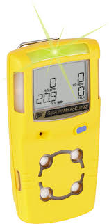 Honeywell MCX3-XWHM-Y-NA BW Technologies by Gas Alert Micro Clip X3 Portable Monitor (O2,LEL,CO,H2S)