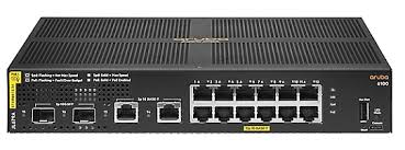 Aruba 6100 12G Class4 PoE 2G/2SFP+ 139W Switch - JL679A Internal UPC no Localization/Cord