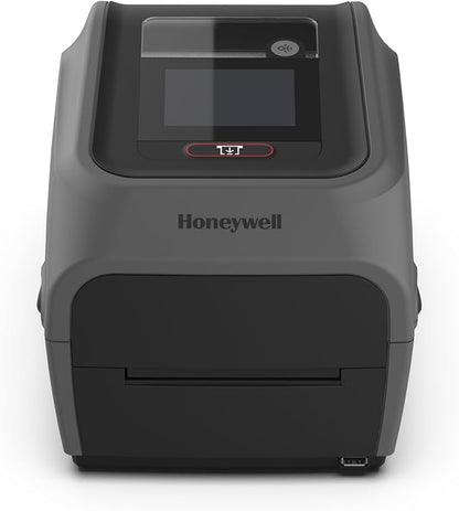 Honeywell PC45T Thermal Transfer Label Printer, 300 DPI, LCD, Ethernet, Real-Time Clock, Latin Font, US Power Cord–Barcode & Shipping Label Printer for Warehouse, Retail & Fulfillment, PC45T000000301
