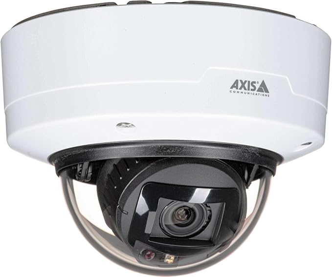 AXIS P3287-LVE 5 Megapixel Indoor/Outdoor Network Camera - Color - Dome - White - TAA Compliant