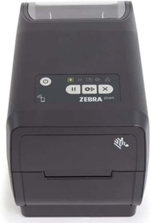 ZEBRA Direct Thermal Printer ZD411; 203 dpi, USB, USB Host, Modular Connectivity Slot, 802.11ac, BT4, USA/Canada, US Cord, Swiss Font, EZPL