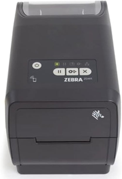 ZEBRA Direct Thermal Printer ZD411; 203 dpi, USB, USB Host, Modular Connectivity Slot, 802.11ac, BT4, USA/Canada, US Cord, Swiss Font, EZPL