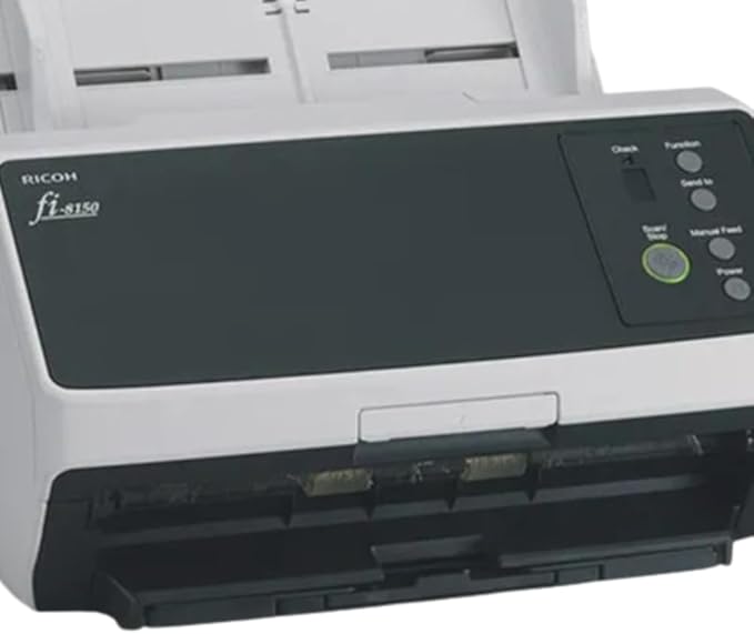Fujitsu fi-8150 Color Double-Sided Network-Enabled Desktop Scanner with Auto Document Feeder (ADF)