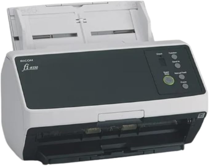Fujitsu fi-8150 Color Double-Sided Network-Enabled Desktop Scanner with Auto Document Feeder (ADF)