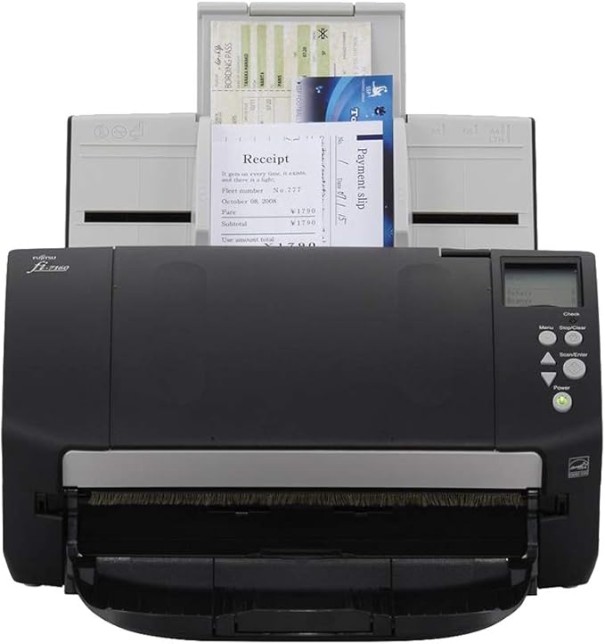 Fujitsu fi-7160 Professional Desktop Color Duplex Document Scanner with Auto Document Feeder (ADF) - Workgroup Series