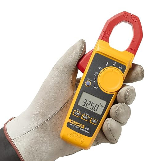 Fluke 325 True-RMS Clamp Meter with Frequency, Temperature & Capacitance Measurements