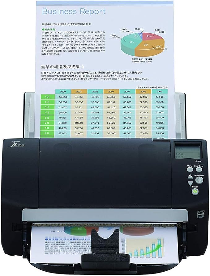 Fujitsu fi-7180 High-Performance Professional Color Duplex Document Scanner with Auto Document Feeder (ADF)